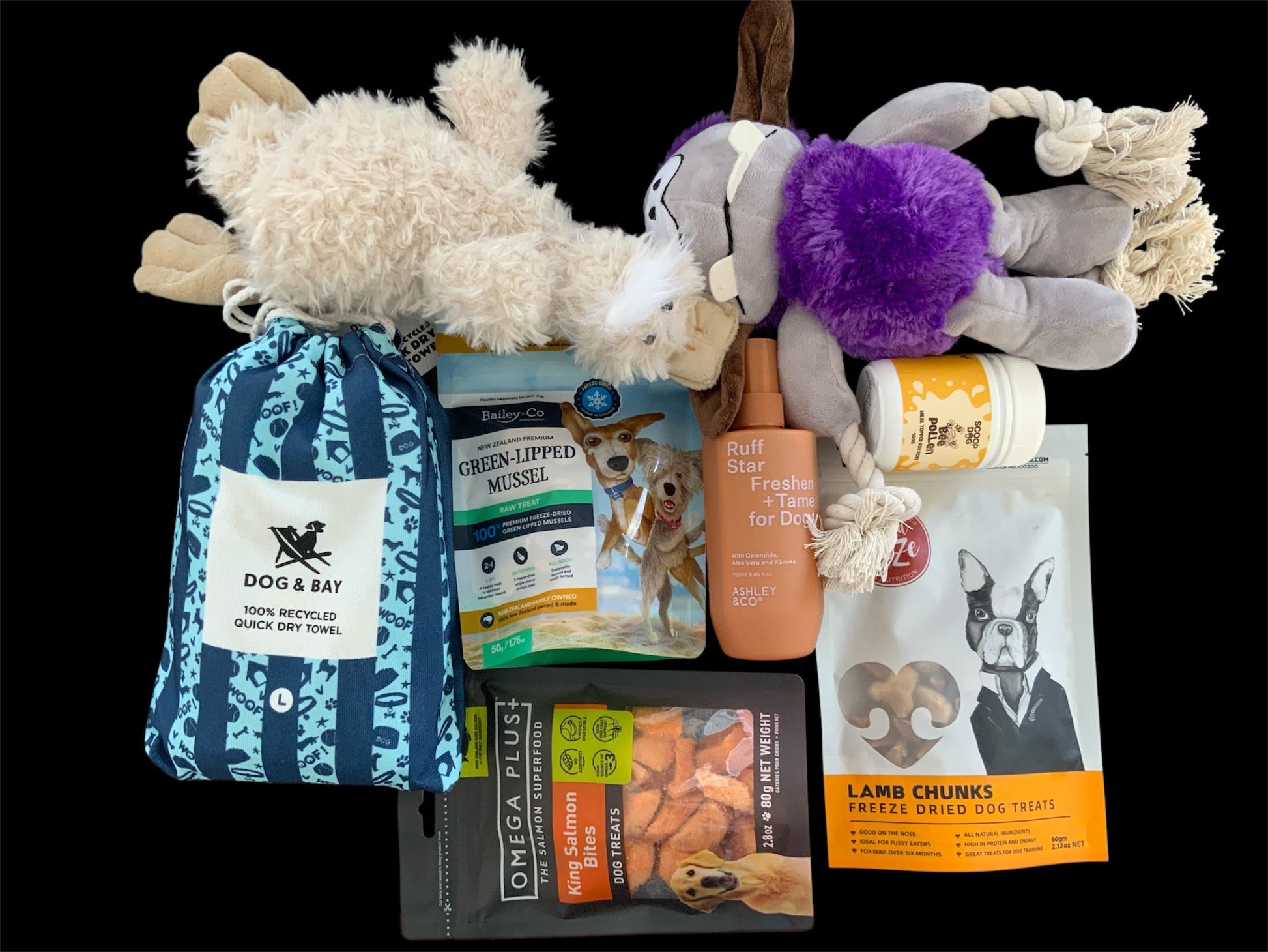 premium dog treat gift box NZ